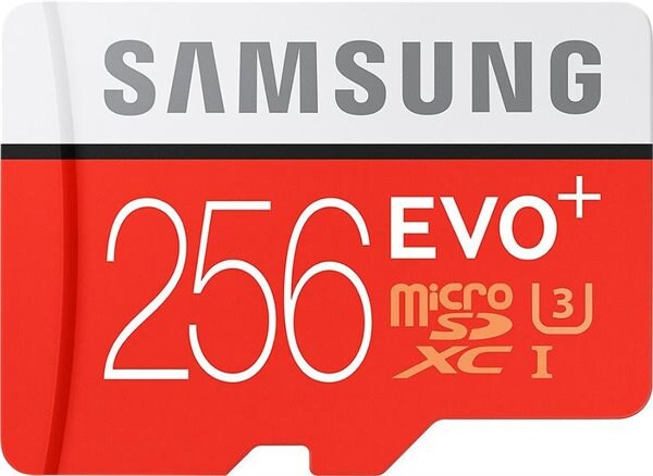 256GB Samsung Evo+ microSDXC Class 10 UHS-I