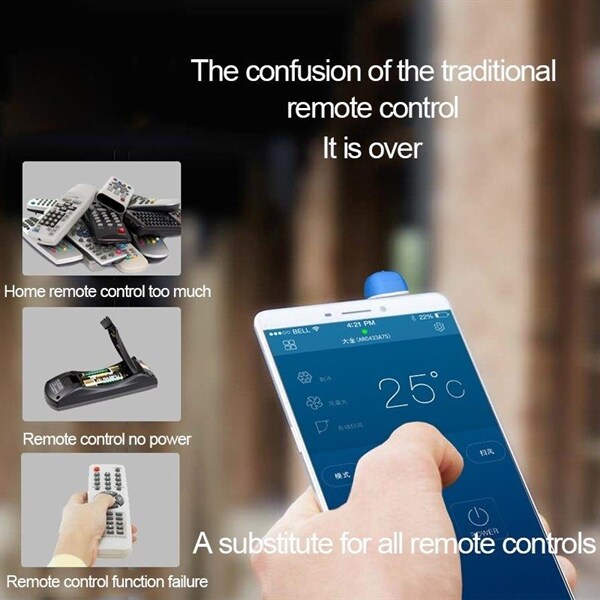 Smart IR-plugg för styrning av elektronik hemma u2013 iOS och Android - Kö