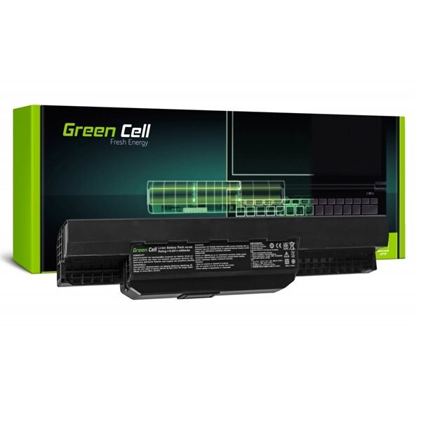 Green Cell laptop batteri till Asus A31-K53 X53S X53T K53E