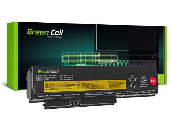 Green Cell laptop batteri till Lenovo ThinkPad X220 X230 / 11,1V 4400mAh