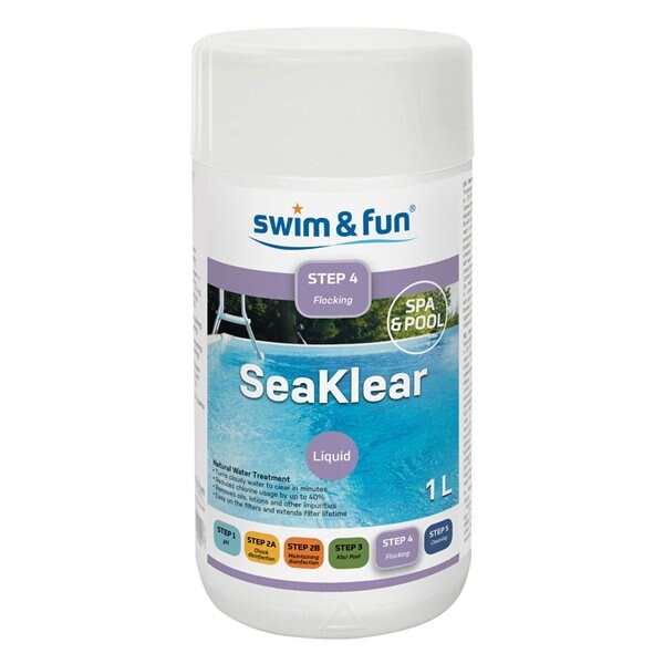 Swim & Fun SeaKlear Flocking Liquid 1 L