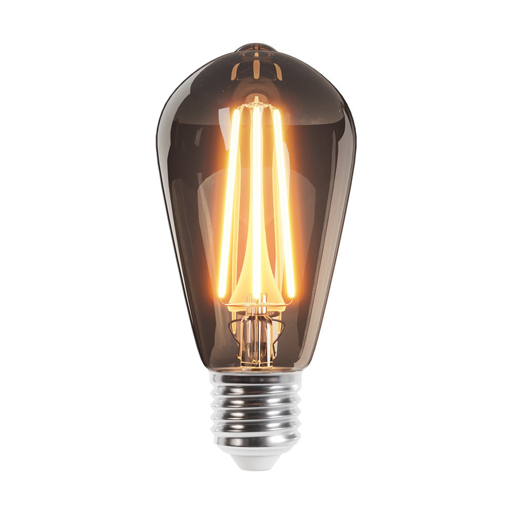 Forever Light LED-Lampa Filament E27 ST64 8W 230V 3000K 1020lm COG Klar