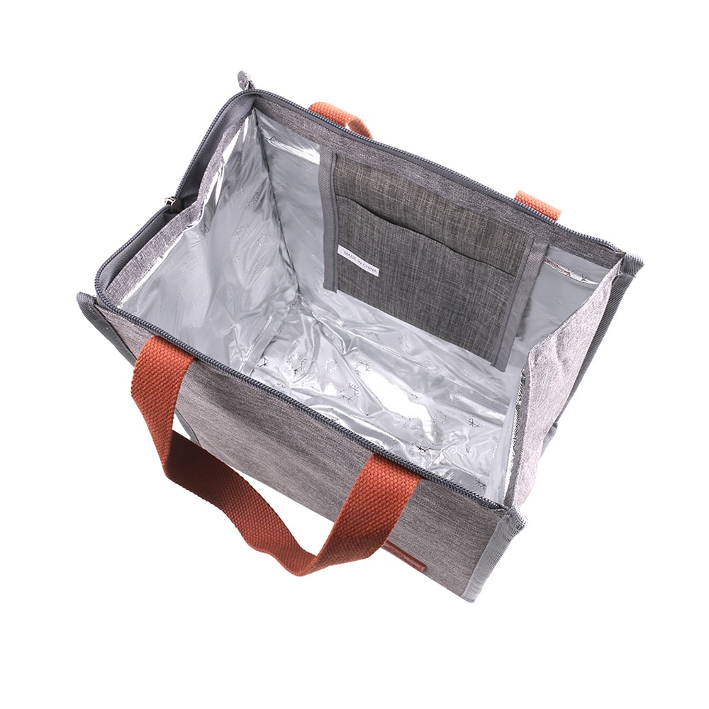 Køletaske med foring af aluminiumsfolie og skulderrem