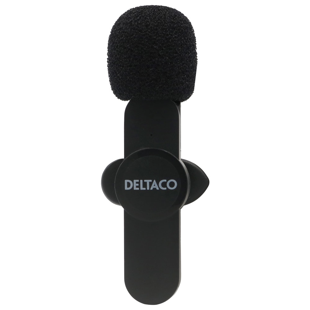 Deltaco Trådlös Vlogg-mikrofon