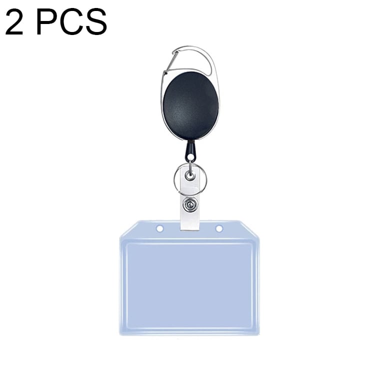 Nyckelring med ID-Korthållare  2-pack