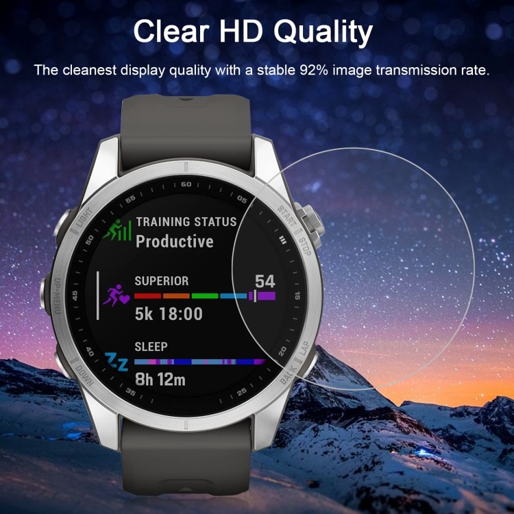 Skärmskydd i härdat glas till Garmin Fenix 7S