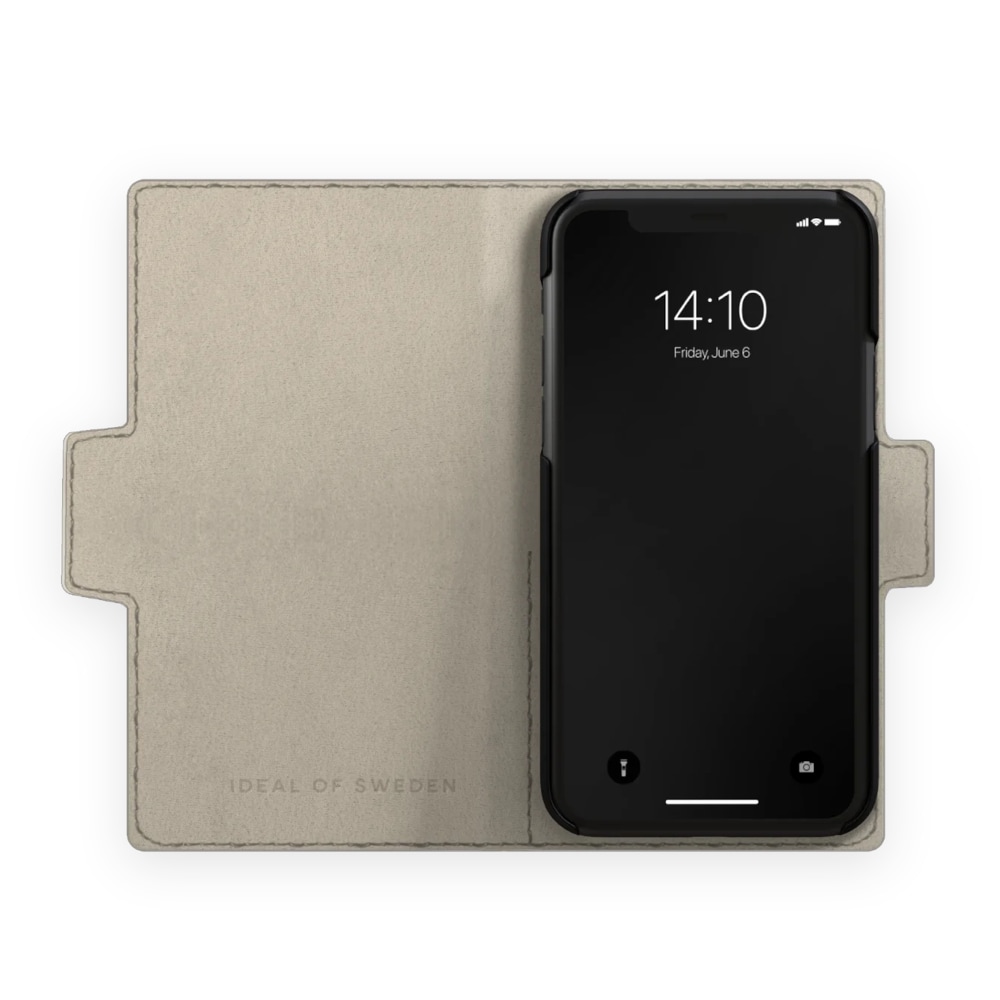 IDEAL OF SWEDEN Plånboksfodral Khaki Croco till iPhone 12 mini