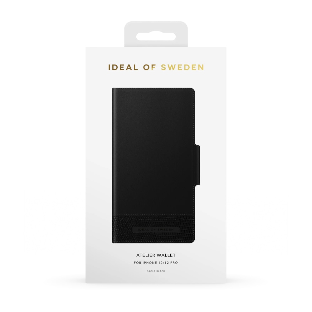 IDEAL OF SWEDEN Plånboksfodral Eagle Black till iPhone 12/12 Pro