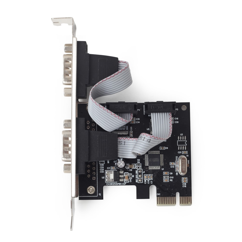 Gembird PCI-Express RS232 Kortadapter med 2 portar