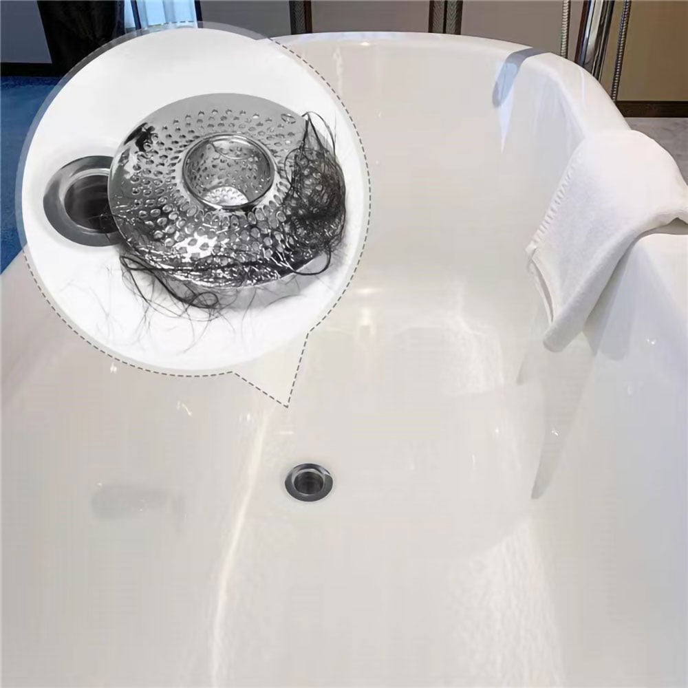 Filter för badkarsavlopp - Rostfritt stål