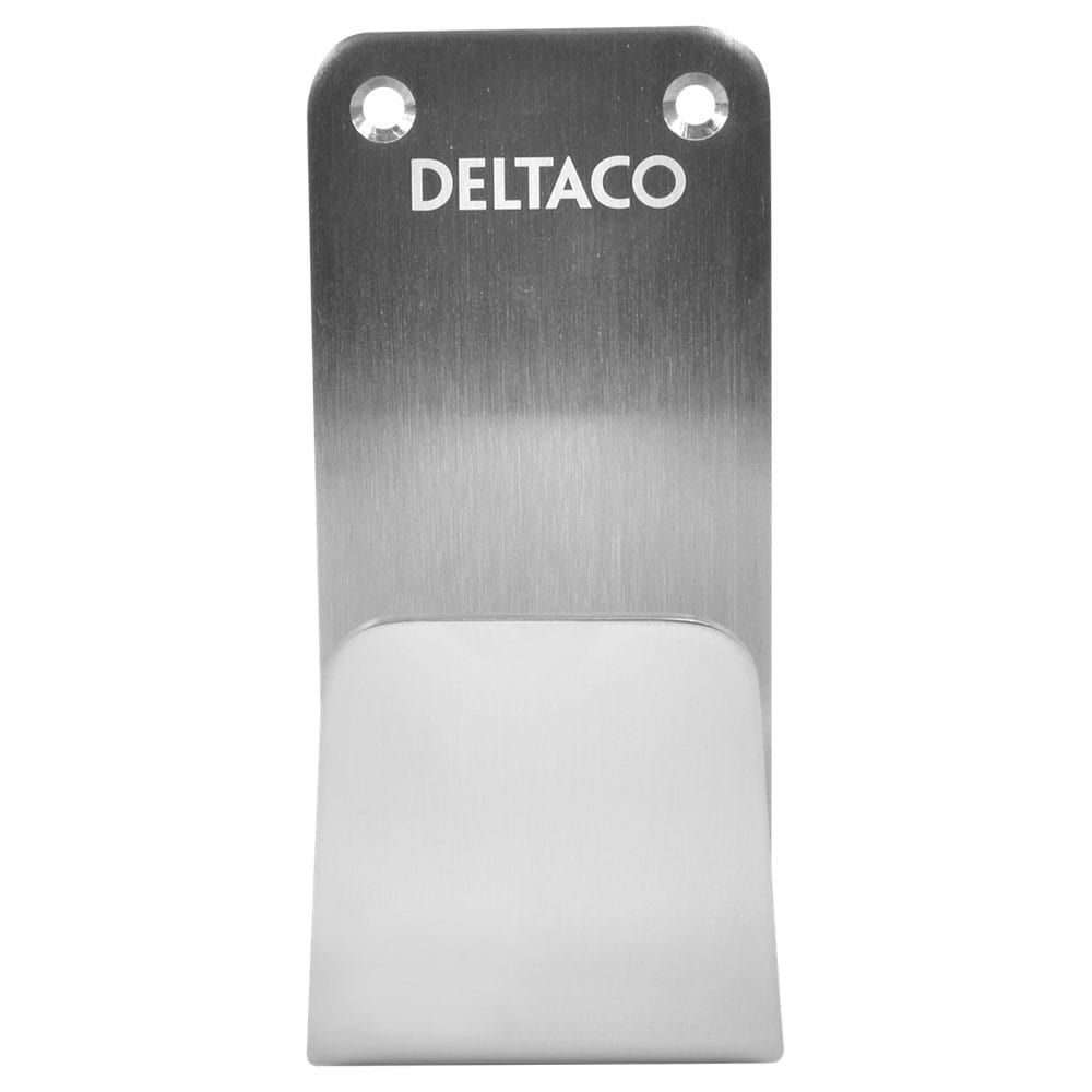Deltaco E-Charge Kabelhållare - Rostfritt Stål