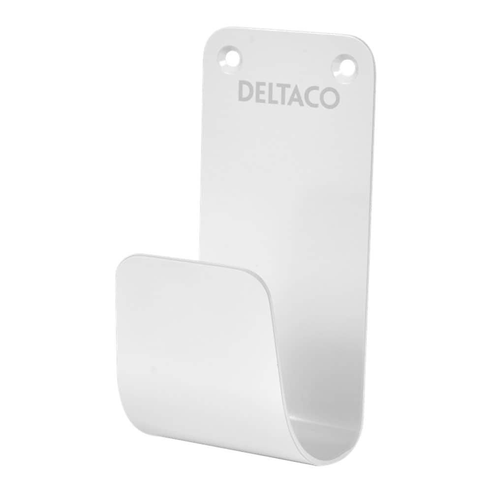 Deltaco E-Charge Kabelhållare - Vit
