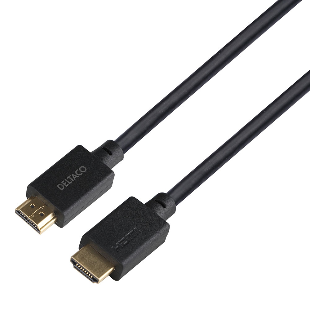 Deltaco HDMI-kabel eARC QMS 8K 60Hz 4K 120Hz LSZH 3m