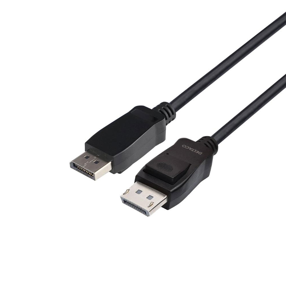 Deltaco DisplayPort-kabel 8K DP 1.4 LSZH 2m