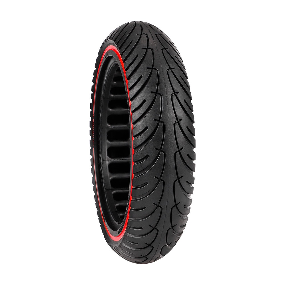 Punkteringsfritt däck 8,5″ till Xiaomi M365, Pro, Pro 2 och Mi 3 elscooter – Svart/Röd