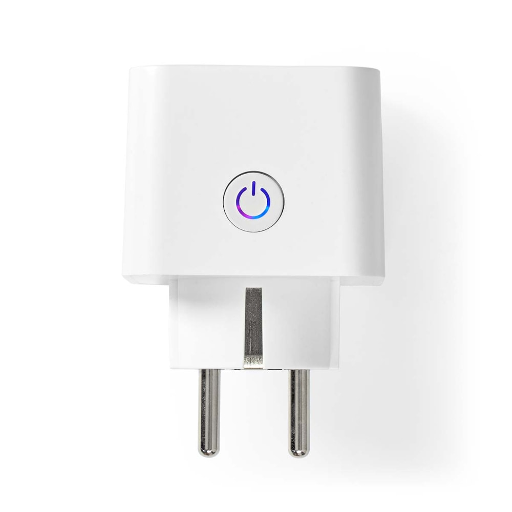 Nedis SmartLife Smart Plug Wi-Fi Power meter 3680W Vit - 3-pack