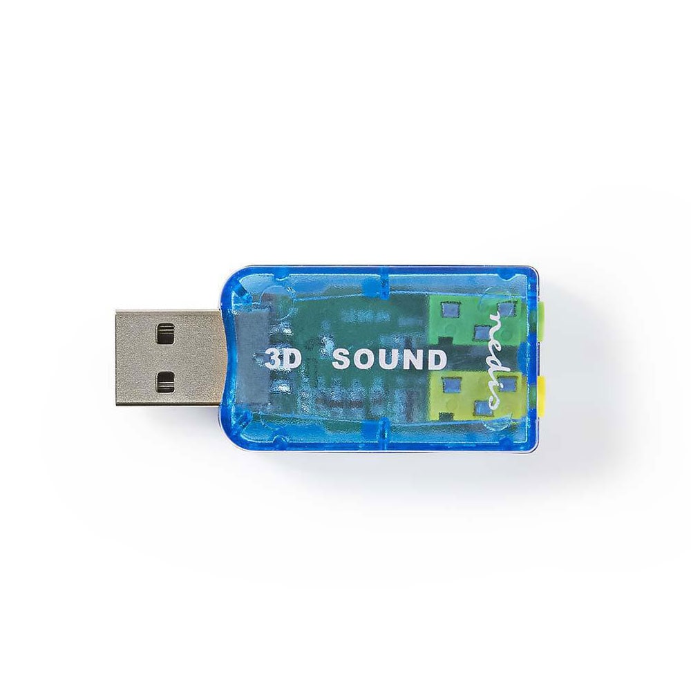 Nedis USB Ljudkort 5.1 med 3,5mm uttag