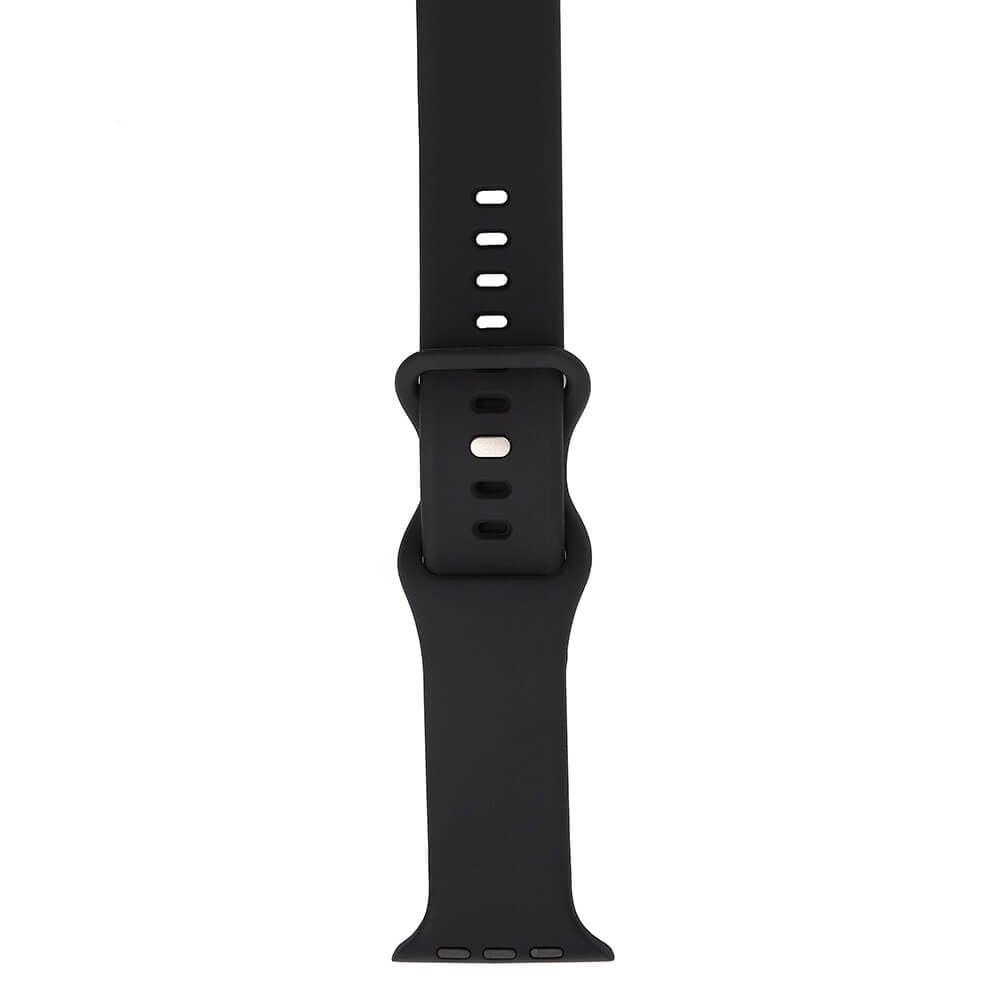 GEAR Klockarmband Silikon SVART Apple Watch 42-44mm