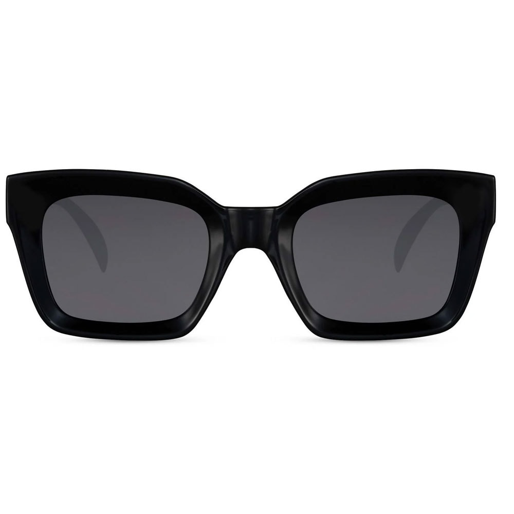 Eco Solglasögon - Svart med svart lins