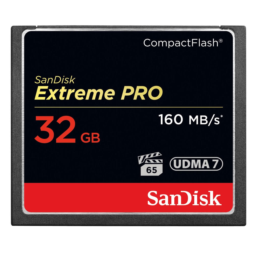 SanDisk Minneskort CF Extreme Pro 32GB 160MB/s UDMA7