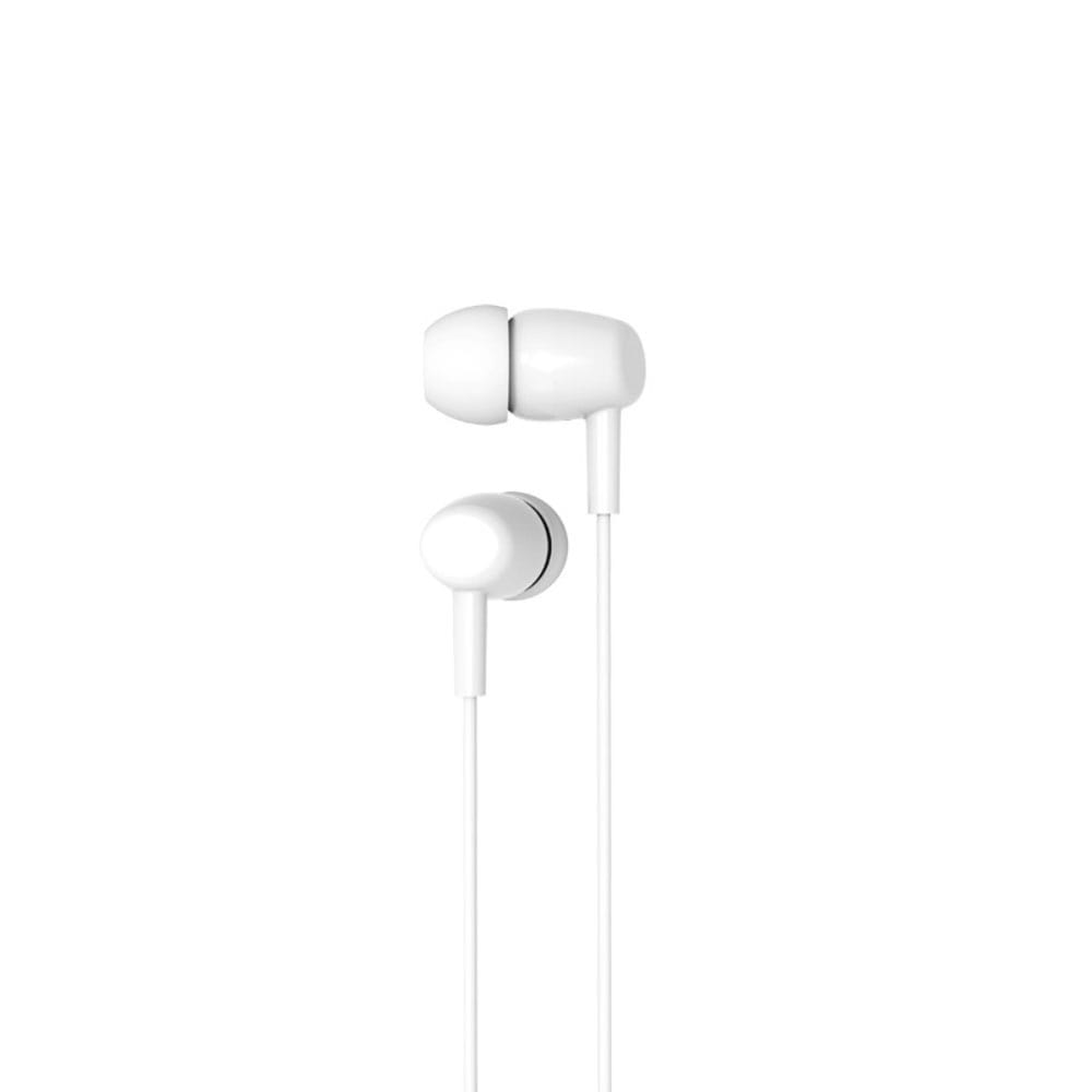 XO EP50 In-ear hörlurar med AUX - vit