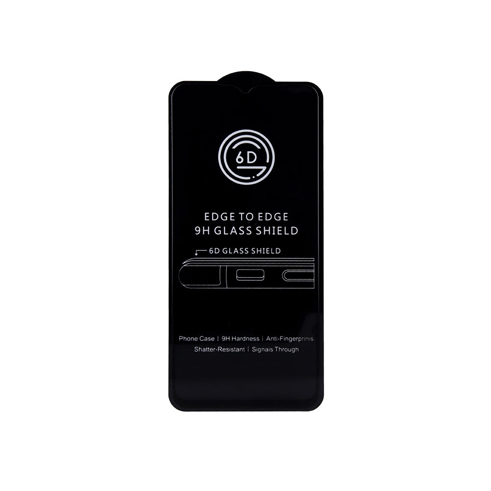 6D tempererat skärmskydd till Samsung Galaxy A54 5G - svart ram