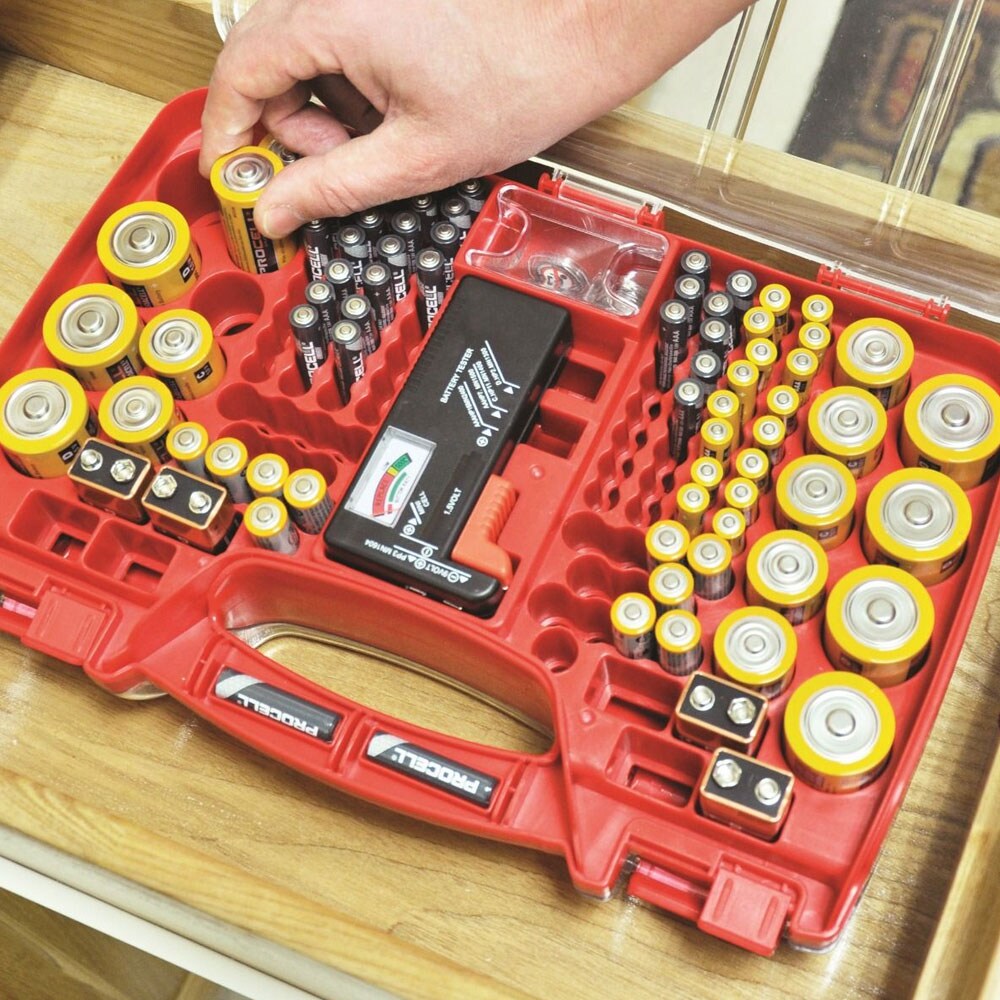Battery Daddy - Batteribox för 180 batterier