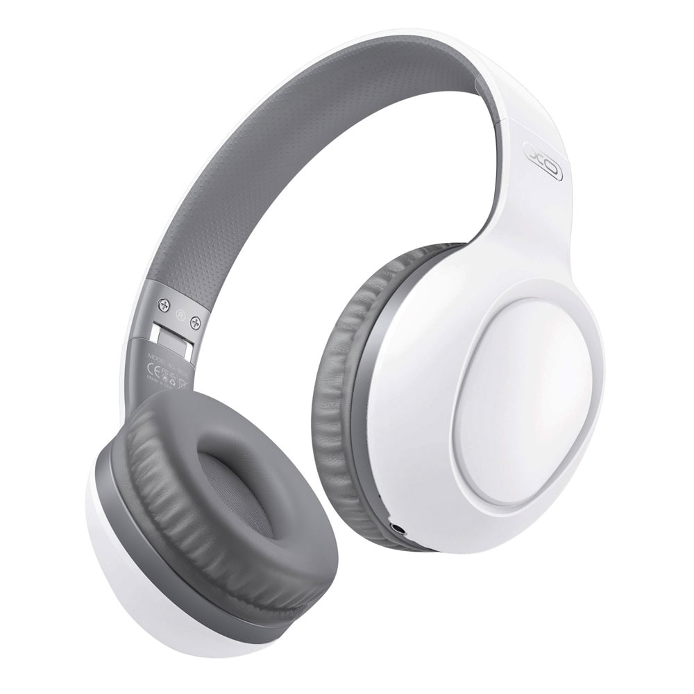 XO Over-Ear Bluetooth Headset BE35 - Vit/Grå