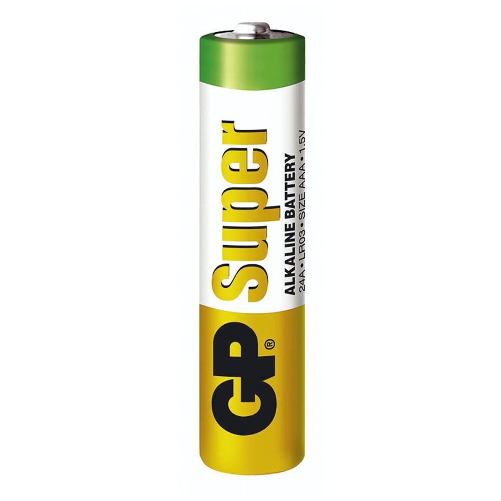 GP Super Alkaline AAA-Batterier 8-Pack + Bonus 8-Pack