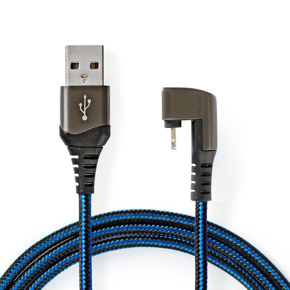 Nedis Flätad USB-Kabel MFI USB till Lightning 1m