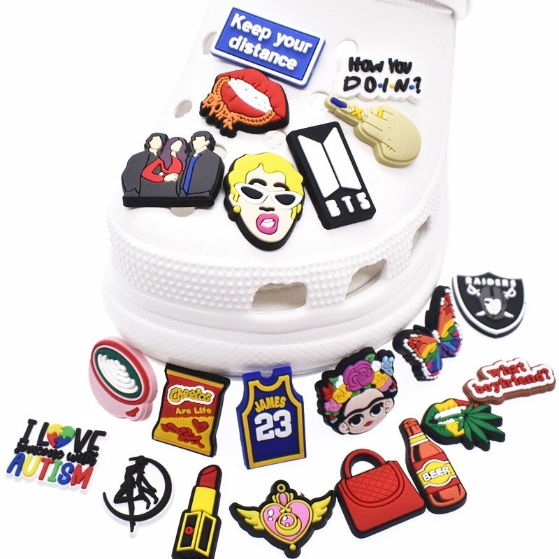 Charms till tofflor - 10-pack