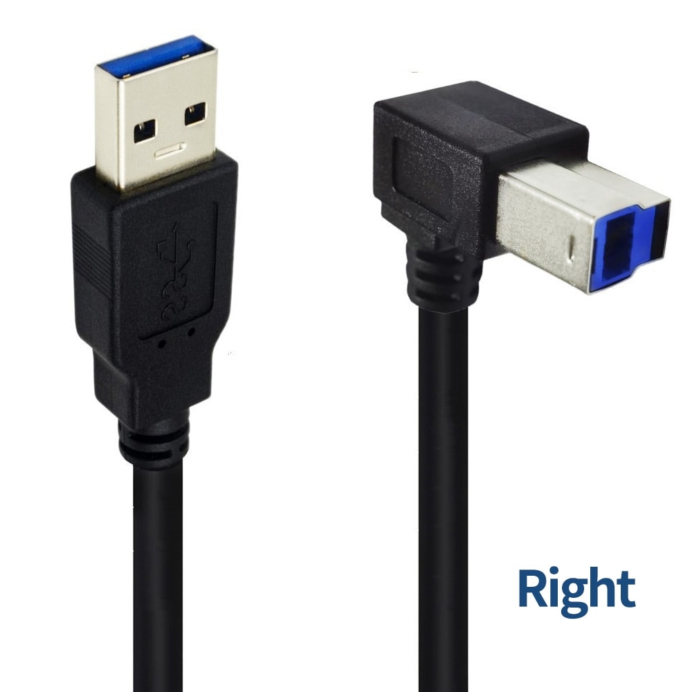 USB-kabel - USB-A 3.0 till USB B 3.0 50cm
