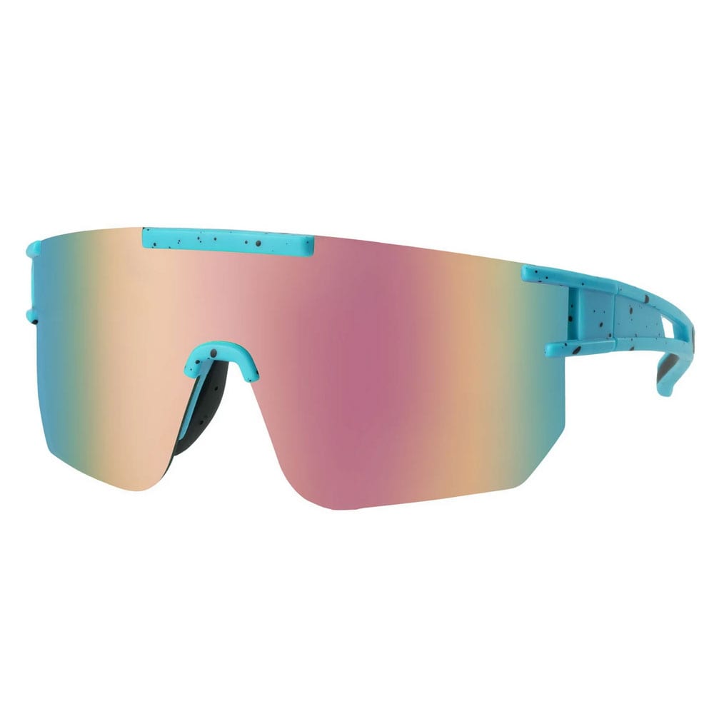 Sportglasögon med spegelglas - Blå/Regnbåge