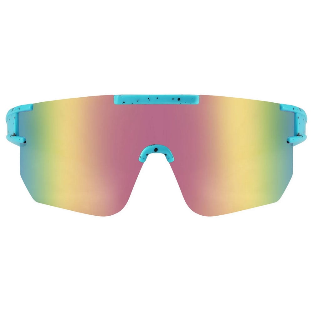 Sportglasögon med spegelglas - Blå/Regnbåge