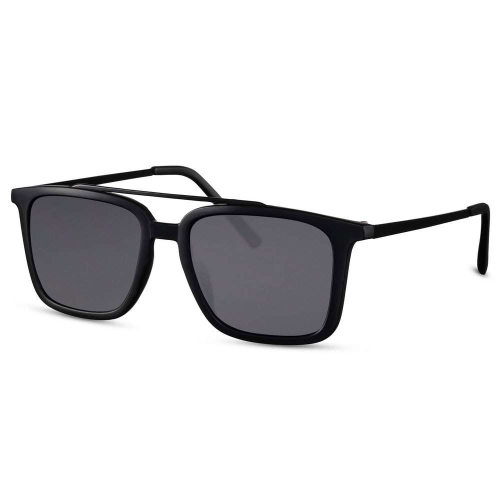 Solglasögon - mattsvart ram med svart lins