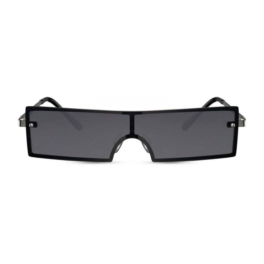 Solglasögon - Svart/silver ram med svart lins
