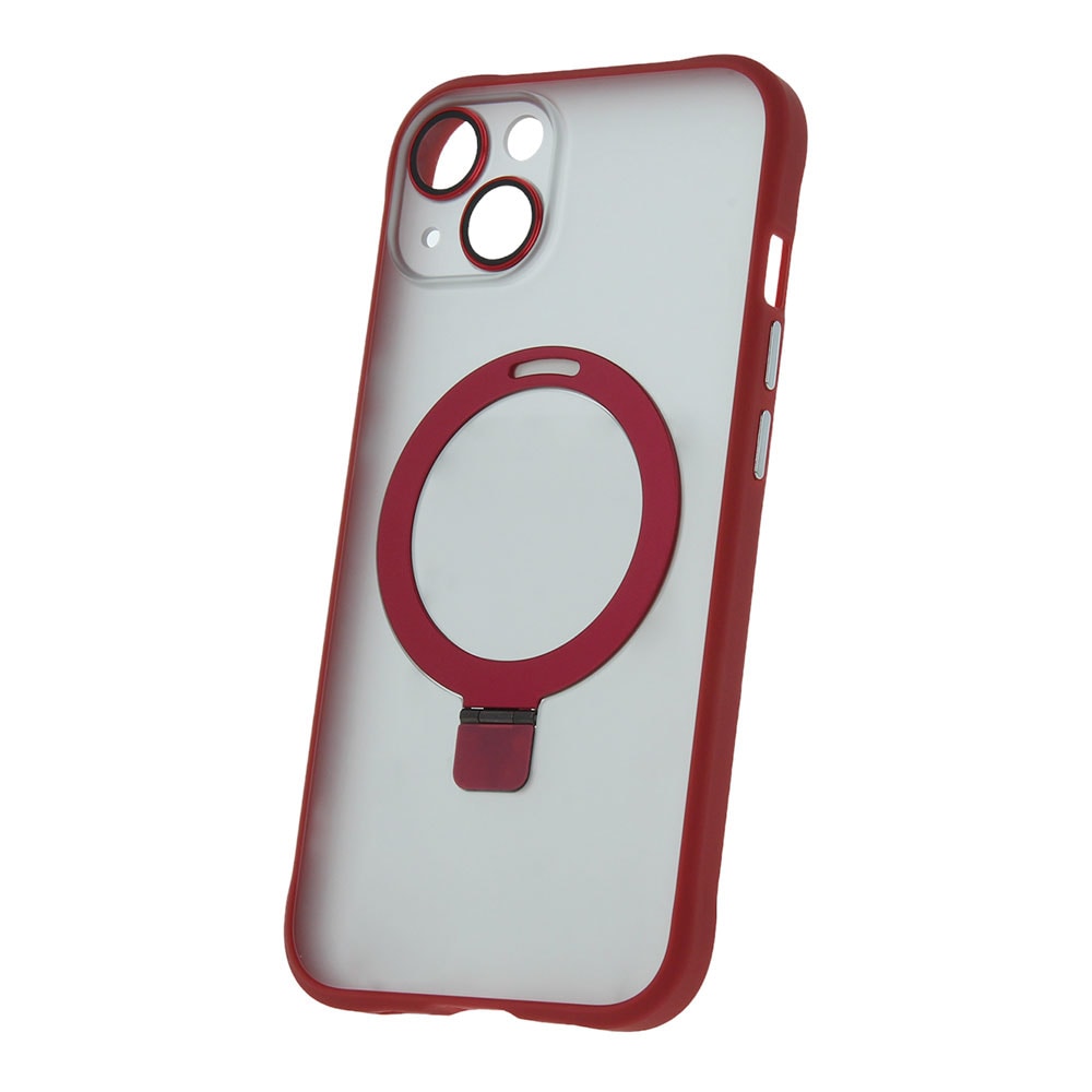 Mag Ring bakskal till iPhone 12 Pro Max - Röd