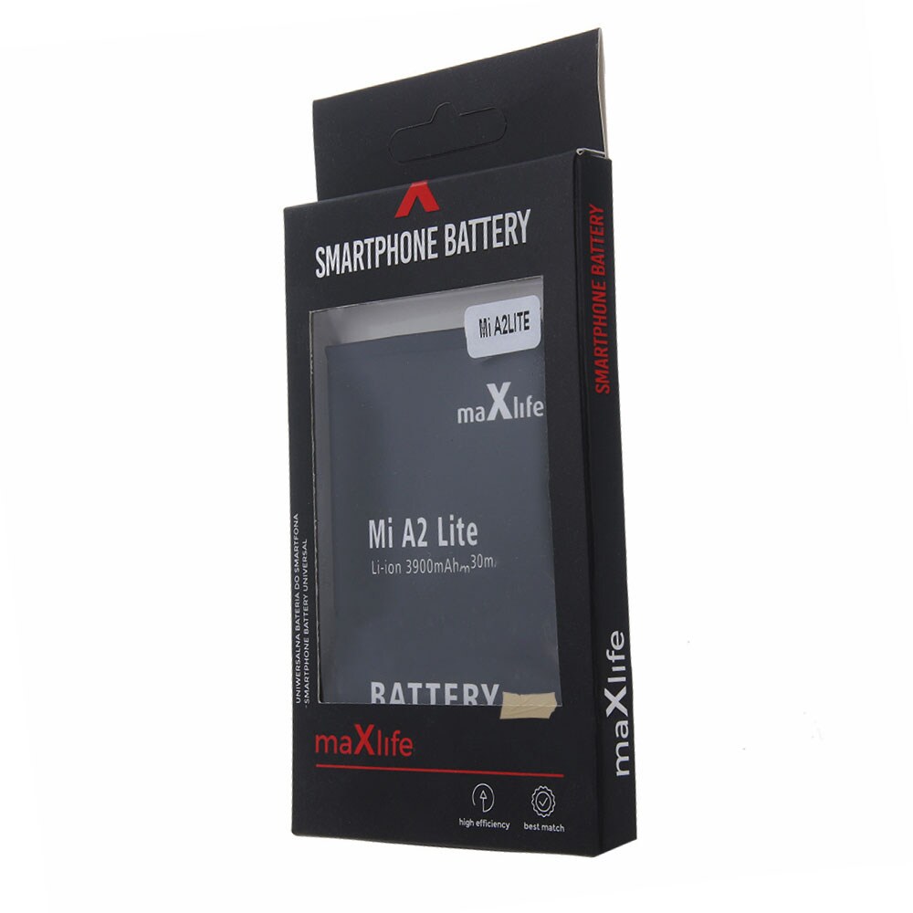 Maxlife Batteri till Xiaomi Mi A2 Lite / - Redmi 6 Pro BN47 3900mAh