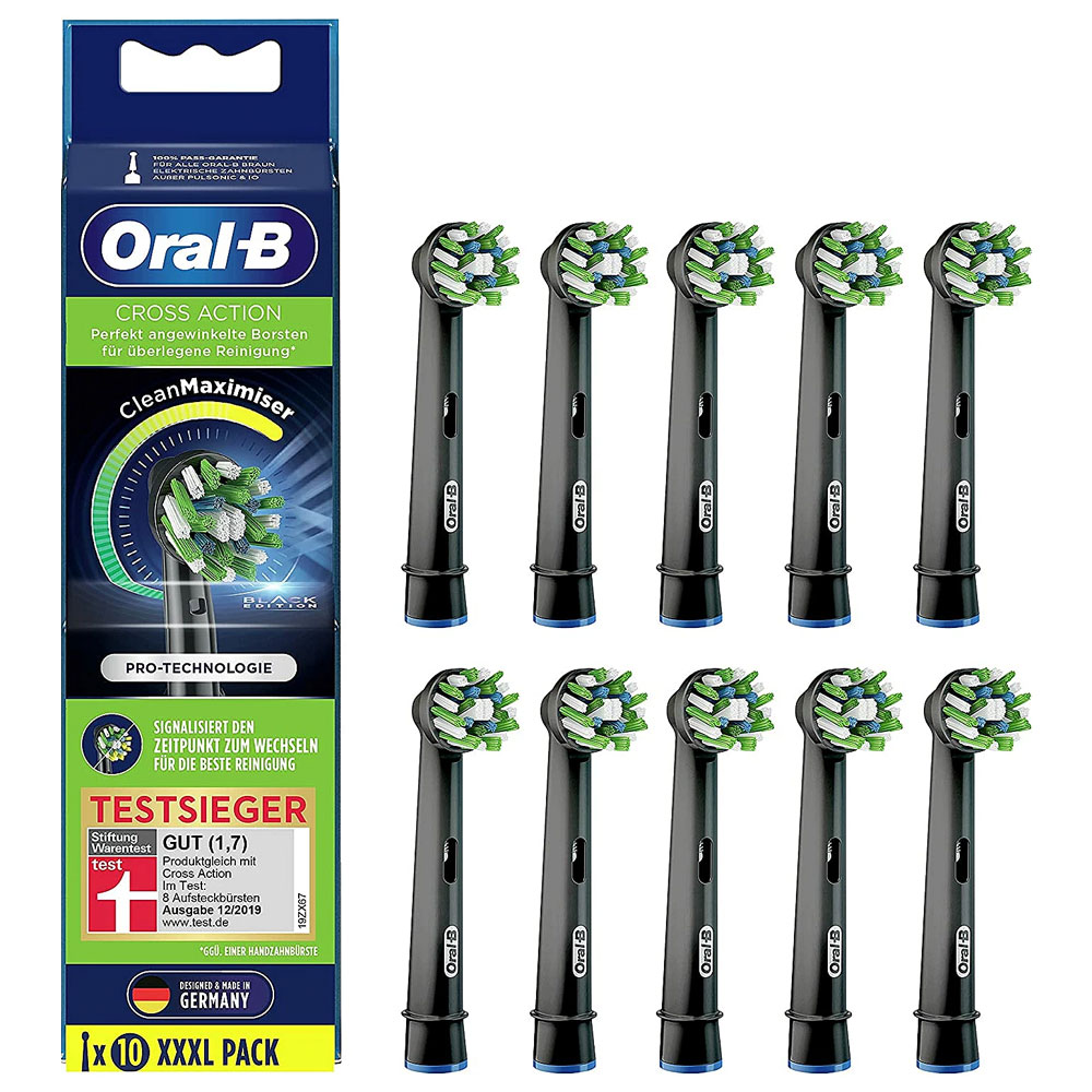 Oral-B CrossAction CleanMaximiser Tandborsthuvud - 10-pack