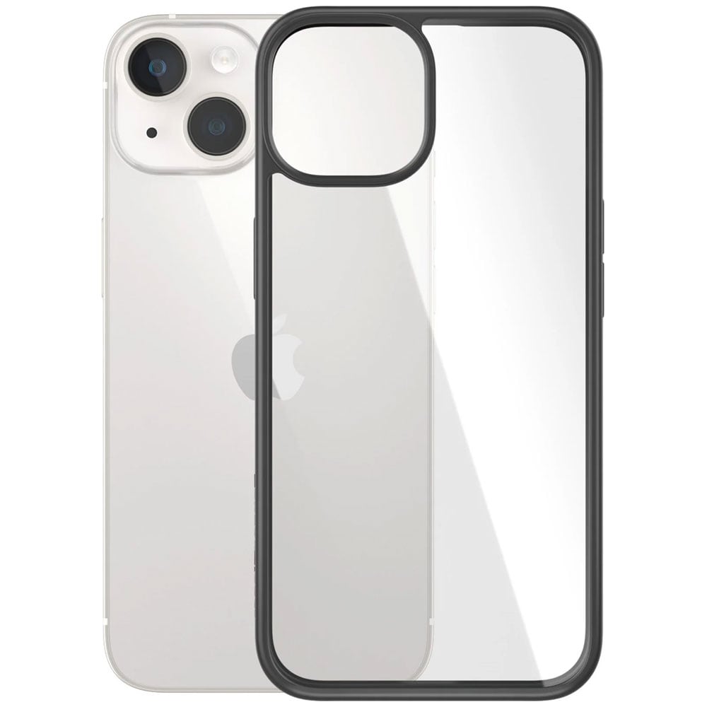 PanzerGlass ClearCase till iPhone 13 / 14 - Black Edition