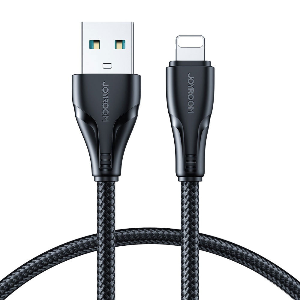 Joyroom USB-kabel USB till Lightning 2.4A 1,2 m  - Svart