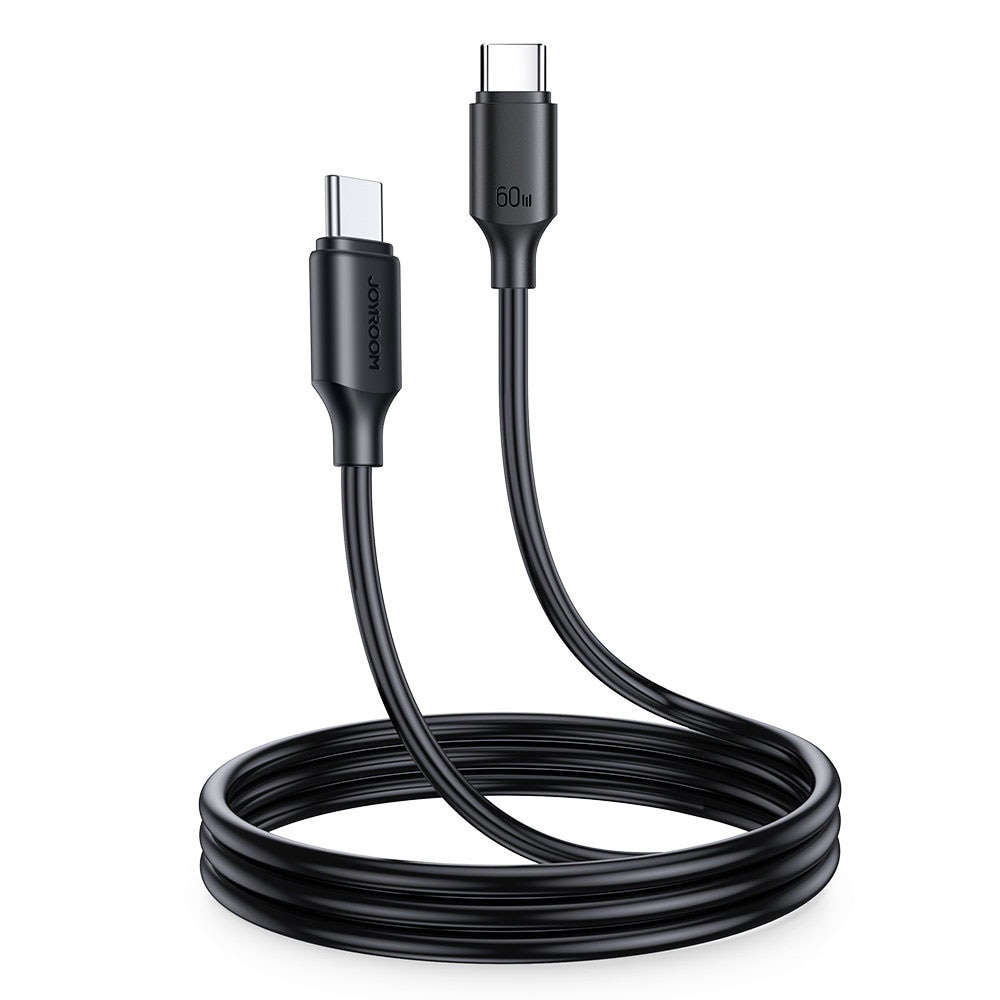 Joyroom USB-C Kabel 480 Mb/s 60W 1m - Svart