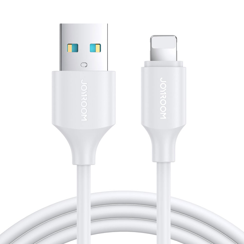 Joyroom USB-Kabel USB till Lightning 2,4A 1m - Vit