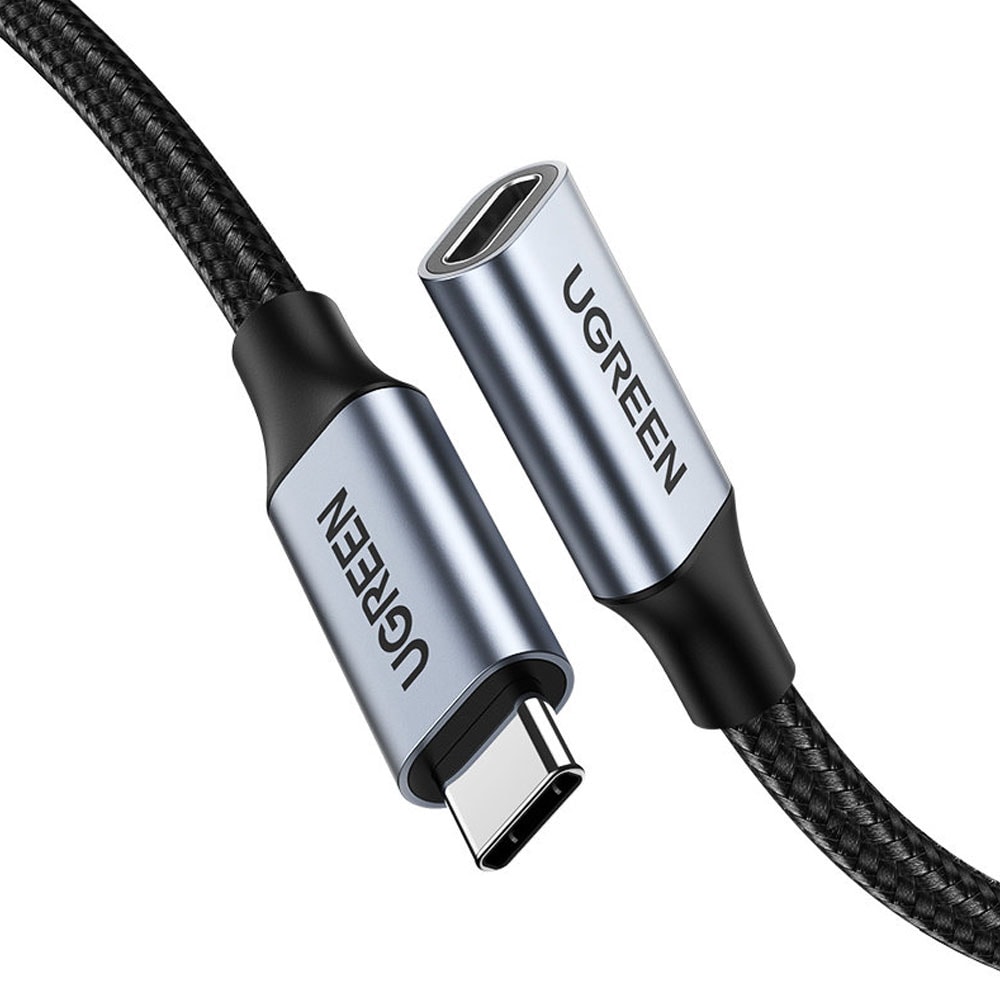 Ugreen USB Förlängninskabel USB-C 10Gb/s 1m - Grå