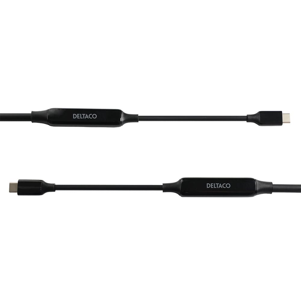 USB-C till USB-C-kabel 10 Gbit/s 60W/3A 3 meter