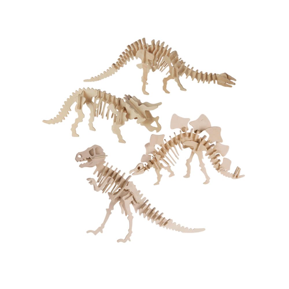 Träpussel 3D Dinosaurie