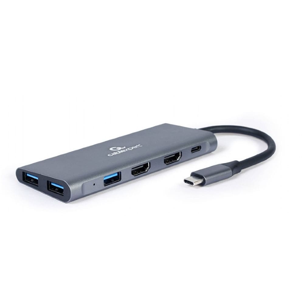 USB-C Hubb med HDMI, USB & USB-C PD