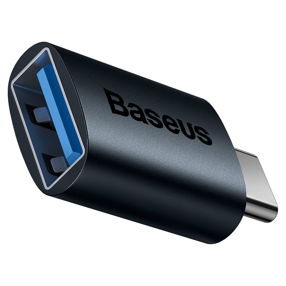 Baseus Ingenuity Series USB-Adapter USB 3.2 till USB-C - Blå