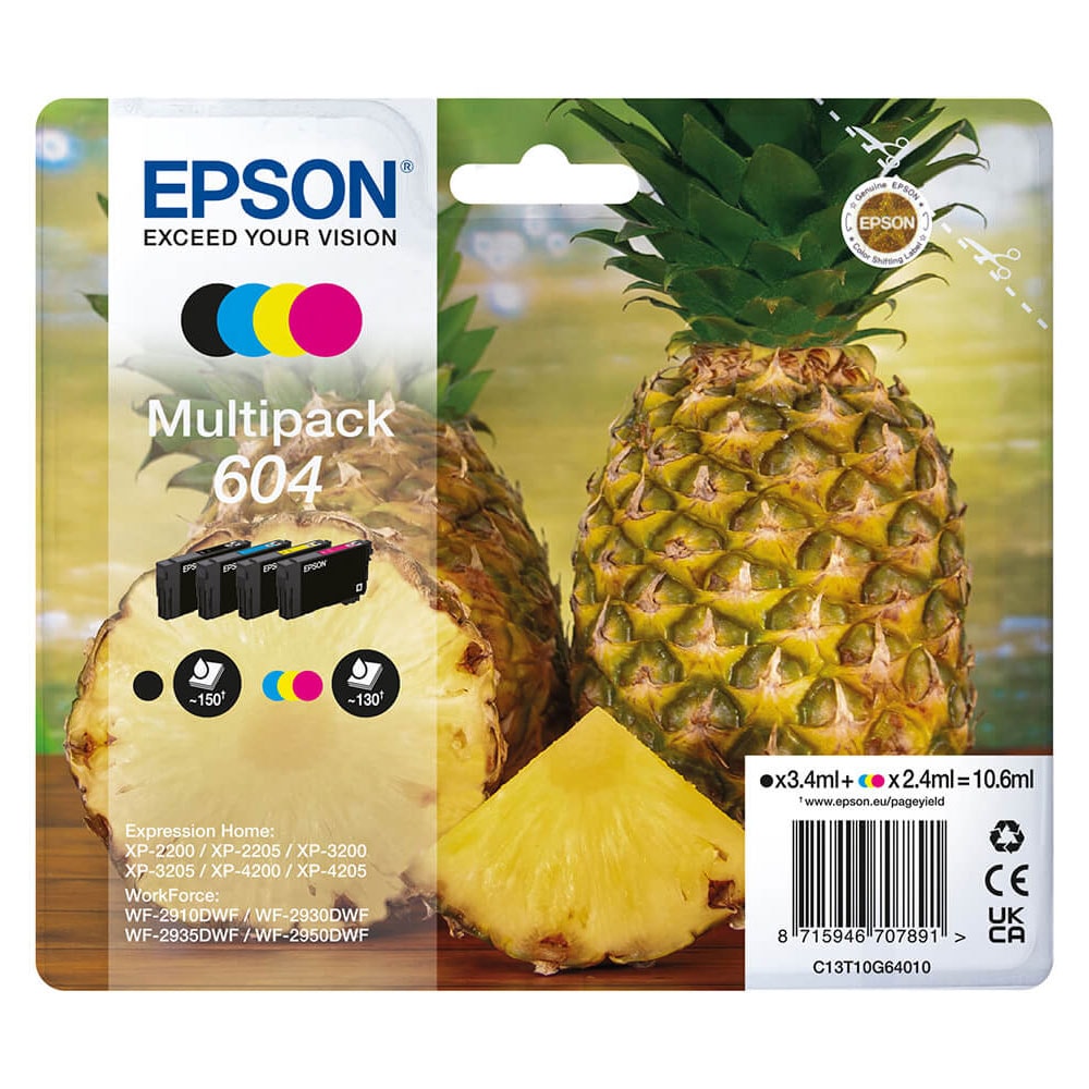 Epson 604 Bläckpatron Multipack