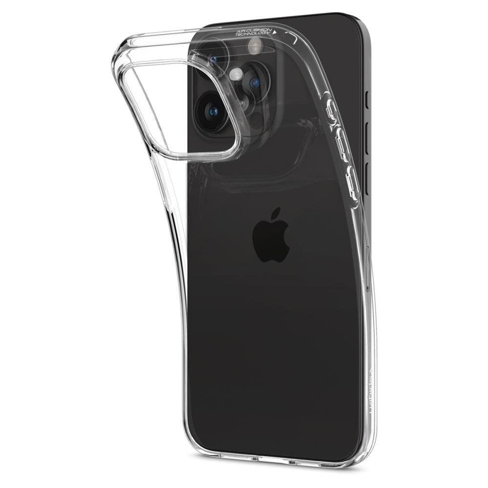 Spigen Liquid Crystal Bakskal till iPhone 15 Pro Max - Crystal Clear
